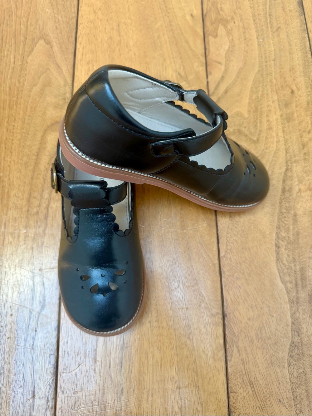 Felix & Flora Black Mary Jane Shoes Size 12 (EU 19) EUC